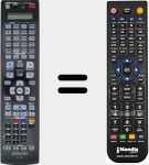 Télécommande pour remplacer RC-1165 (30701010600AD)