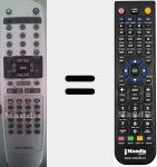 Télécommande pour remplacer DMDT8502