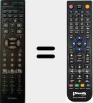 T&eacute;l&eacute;commande pour remplacer DM23XTB-FHD-H2 (DM23XTBFHDH2)