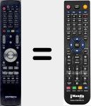 T&eacute;l&eacute;commande pour remplacer RL06AR002D