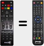 Télécommande pour remplacer DTR3000