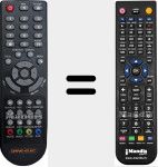 Télécommande pour remplacer So Speaky HDMI + (SoSpeakyHDMIPlus)