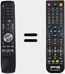 T&eacute;l&eacute;commande pour remplacer RL06AR002B