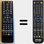 Télécommande pour remplacer LDD2260MC