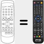 Télécommande pour remplacer RC353D