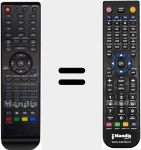 T&eacute;l&eacute;commande pour remplacer GBIP50183042