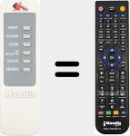 T&eacute;l&eacute;commande pour remplacer ECODE001