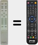 Télécommande pour remplacer RC-728