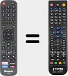 T&eacute;l&eacute;commande pour remplacer EN2A27