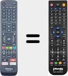 T&eacute;l&eacute;commande pour remplacer EN3AA39H (T232948)