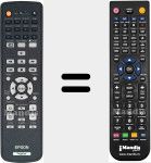 Télécommande pour remplacer 1514830