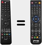 Télécommande pour remplacer ER31601