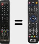 T&eacute;l&eacute;commande pour remplacer MiDE39