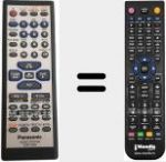 T&eacute;l&eacute;commande pour remplacer EUR7710030