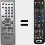 T&eacute;l&eacute;commande pour remplacer EUR7711020