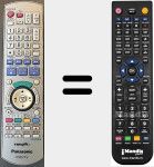 T&eacute;l&eacute;commande pour remplacer EUR 7659YNO