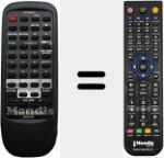 Télécommande pour remplacer EUR644859