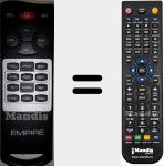 Télécommande pour remplacer Unico TV