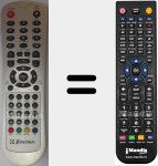 T&eacute;l&eacute;commande pour remplacer EM22CBB