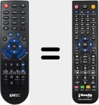 T&eacute;l&eacute;commande pour remplacer MovieCube (K220H)