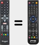 Télécommande pour remplacer MD0525 (Engel4)