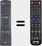 Télécommande pour remplacer ODL32677HN-TB