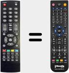 Télécommande pour remplacer ELCD32USB