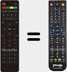 T&eacute;l&eacute;commande pour remplacer Exolys001