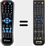 Télécommande pour remplacer MM-CH36US