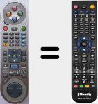 T&eacute;l&eacute;commande pour remplacer FreeboxHD