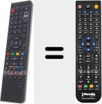 Télécommande pour remplacer NB847