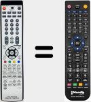 T&eacute;l&eacute;commande pour remplacer GGF1589