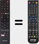 Télécommande pour remplacer TS1-R5 NETFLIX (759551845000)