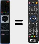 Télécommande pour remplacer TS3-R6 NETFLIX (759551851400)