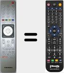 Télécommande pour remplacer TS5-R5 NETFLIX (759551855900)