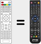 T&eacute;l&eacute;commande pour remplacer G55TV15