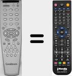 Télécommande pour remplacer RC 2340 (20128523)