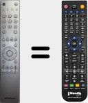 T&eacute;l&eacute;commande pour remplacer TP 2 (720117142700)