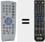 T&eacute;l&eacute;commande pour remplacer TELE PILOT 160 C (720117132900)