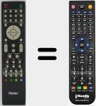 Télécommande pour remplacer 504C2613101