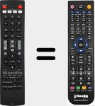 T&eacute;l&eacute;commande pour remplacer R100 (HL02801)