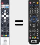 Télécommande pour remplacer HOF23B990GPD10