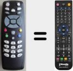 T&eacute;l&eacute;commande pour remplacer REMCON220