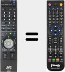 Télécommande pour remplacer RMC2111B (HU0320200008)