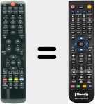 T&eacute;l&eacute;commande pour remplacer HTR-D10 (0094001284A)