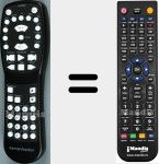 T&eacute;l&eacute;commande pour remplacer HK980