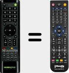 T&eacute;l&eacute;commande pour remplacer RC01J091706840