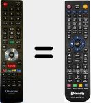 T&eacute;l&eacute;commande pour remplacer ER-33903HS (T162274)