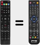 Télécommande pour remplacer HYUN002