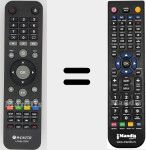 T&eacute;l&eacute;commande pour remplacer ICube2800